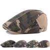 Autumn Beret Camouflage Forward Cap Men's Outdoor Sunscreen Sun Hat Cotton Newsboy Hat Driver Ivy Hat