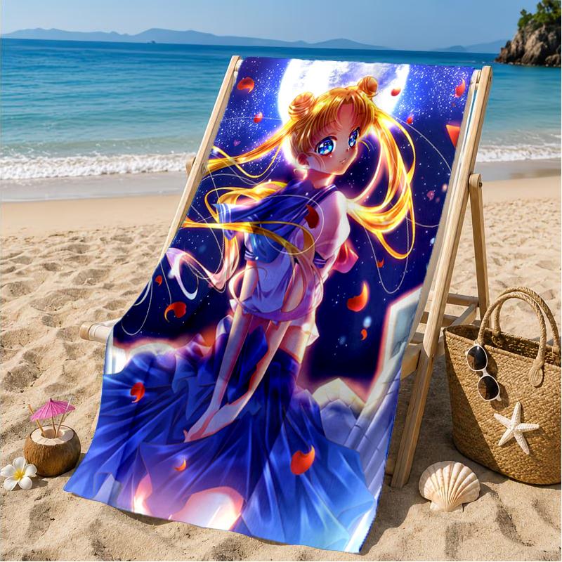 Moonlit Dance Of Love Beach Towel, Microfiber Beach Towel, Perfect For Pool, Beach, Travel, Home Decor Beach Party Fan gifts