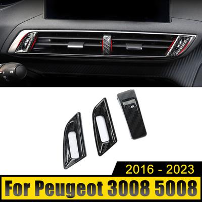 Для Peugeot 3008 5008 GT 2016 2017 2018 2019 2020 2024 2024 2024 Гибридный передний центральный закрытый кожух управления кондиционером