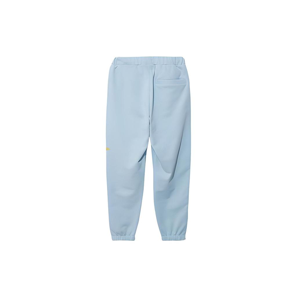 New Era SS22 Спортивные брюки из смесовой ткани, однотонные, унисекс, синие 13095675