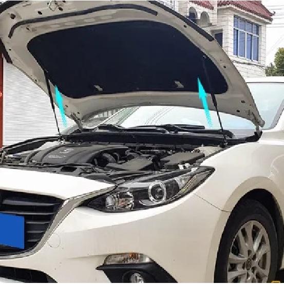 1 Комплект Газовых Амортизаторов для Mazda 3 Axela BM BN BY 2014-2018 Передняя Крышка Капота Модификация Подъемная Стойка Амортизатор Стойка