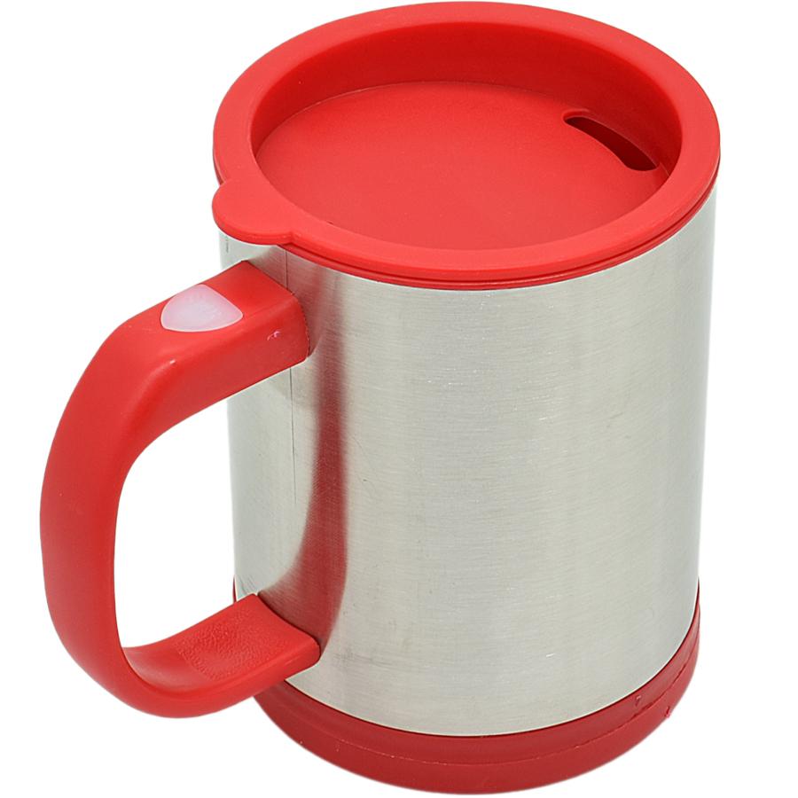 Thermal Self-Stirring Coffee/Tea Mug Red 350Ml