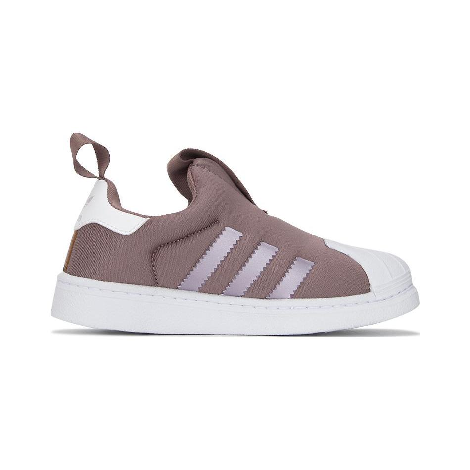 adidas Оригинальные SUPERSTAR 360 Устойчивые к истиранию Низкие кеды для катания на скейтборде Детские Коричневые Дети Возраст 3 7 Лет GY9178