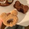 2Pcs Hair Hoop Plush Bear Ears Decor Headband Cartoon Animal Skincare Headband Washing Face Makeup Elastic Hair Band