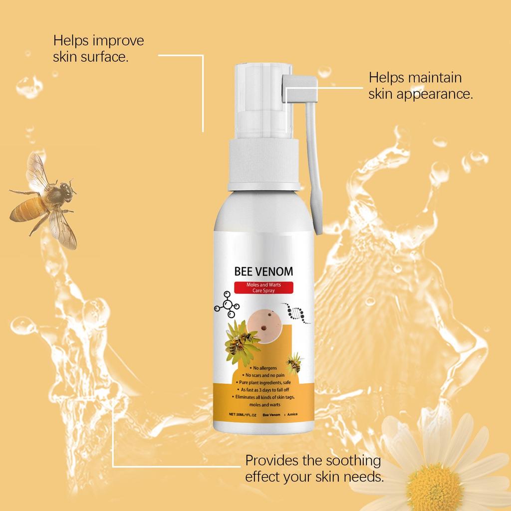 Bee, 30 мл Tag Recede Bee Spray, Пчелиный спрей Tagrecede для кожи. Безопасен для всех типов кожи.