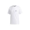 Originals Tri-Foil Tee Print Crew Neck Sports Short-Sleeved T-Shirt Men Tops White GD3120