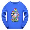 5406 Детская хлопковая футболка с длинным рукавом и принтом Dandy World