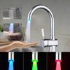 Luminous Changing LED Faucet Color Light Changing Blinking Temperature Control Water Faucet Kitchen Faucet Sprayer