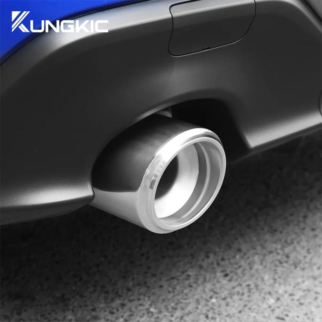 For Subaru BRZ GR86 2021 2022-2026 Stainless Steel Exhaust Extension Pipe Tail Pipe Exterior Mod Replacement Car Accessories