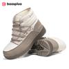 BAASPLOA Winter Women Snow Boots Non-Slip Comfortable Warm Plush New Women Cotton Shoes Winter High Top Cotton Shoes Outdoor Women's Warm Cotton Shoes
