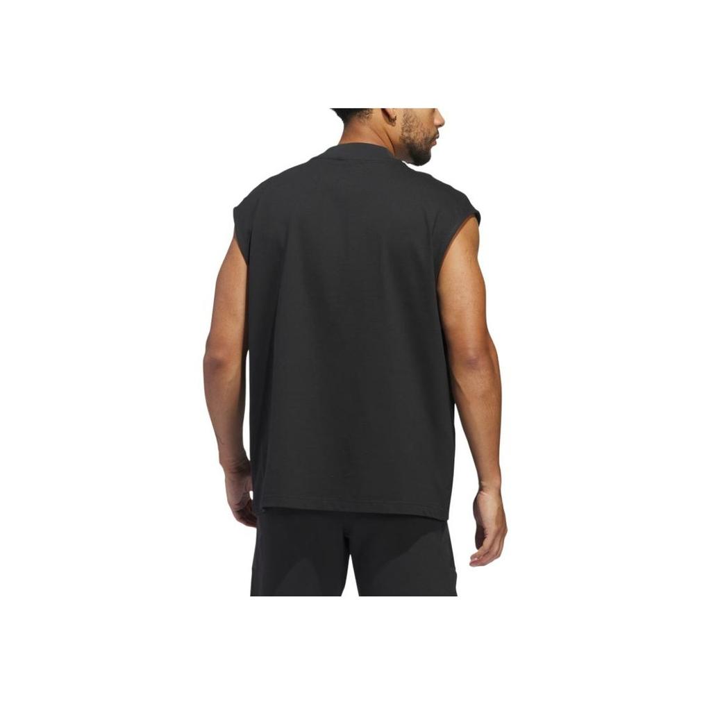 Adidas FW24 The 2025 Collection Chapter 01 Logo Fashion Comfortable Soft Sleeveless Basketball Jersey Unisex Jersey Black IW5647