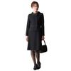 Белый черный формальный траурный комплект одежды всесезонный пиджак с отложным воротником платье комплект из 2 предметов черный 11 110731519 [SORITEAL Label] женский №