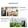 5 In 1 Digital CO2 Meter LCD Display Formaldehyde HCHO TVOC Tester Multifunctional for Agricultural Production Greenhouse