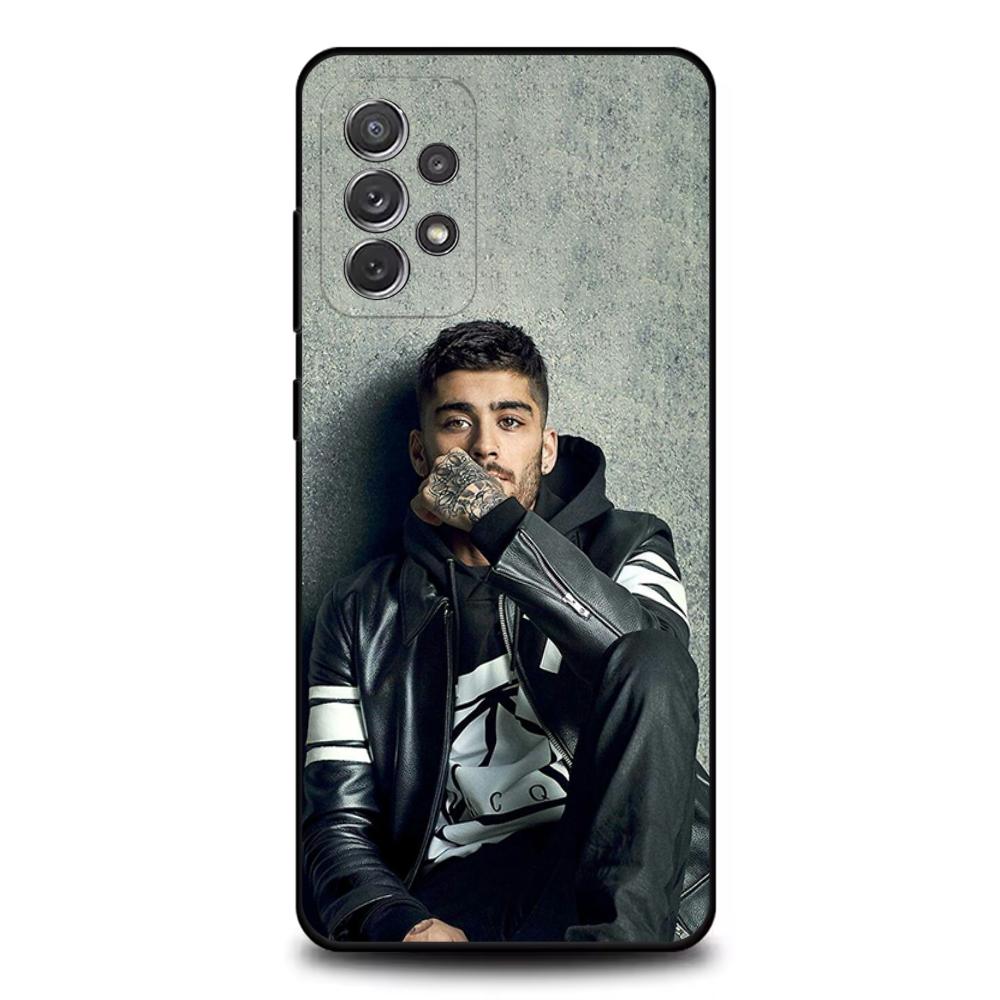Чехол для телефона певца Зейна Малика для Samsung S25, S24, S21, S22, S23, S30, Ultra, S20, Plus, Fe, Lite, Note, 10, 9, 5G Черный чехол
