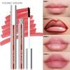 Карандаш для губ Tear-Off Peel-Off Lip Liner Матовый карандаш для губ с липучкой, не размазывается, карандаш для макияжа 3 цвета