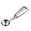 Rust-resistant Stainless Steel Ice Cream Scoop for Hygiene. Convenient for Scooping Potato Salad and Miso.