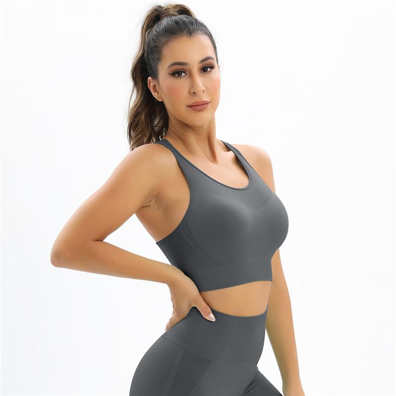 Nessaj Женский спортивный бюстгальтер с эффектом пуш-ап, фитнес-бюстгальтер, сексуальная майка для бега, йоги