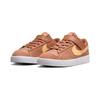 Nike Blazer Low 77 PS Amber Brown Kids Sneakers Football-Grey White Melon-Tint DA4075-200