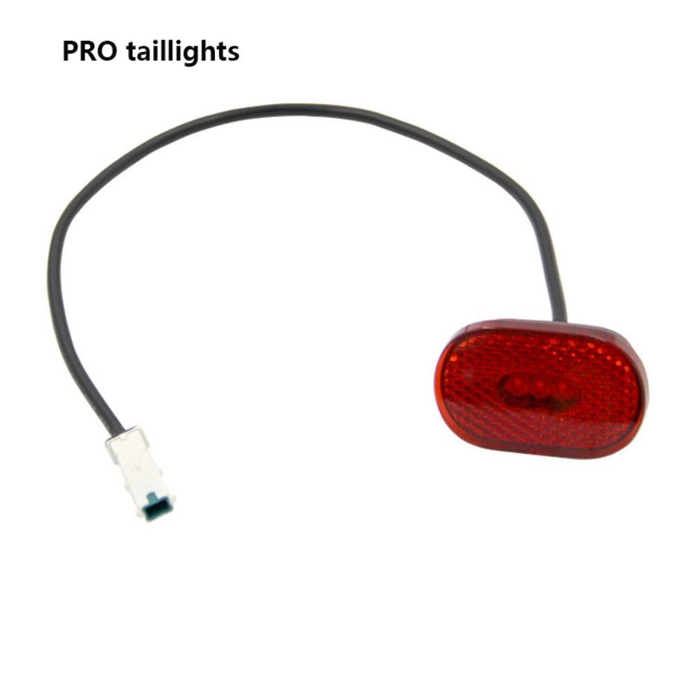 Universal Tail Warning Light Plastic Electric Scooter Rear Mudguard Light for ZT3 G2 G30