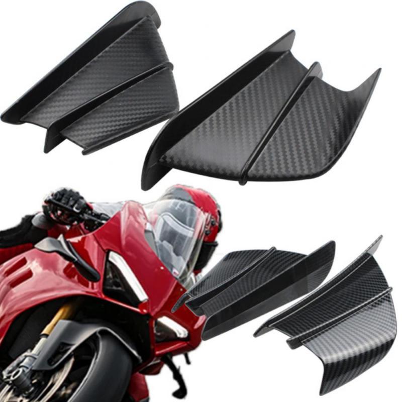 Для Yamaha YZF R1 R1M R7 R6 R3 R125 FZ6R TZR50 FZ1 Fazer 8 обтекатель бокового крыла мотоцикла аэродинамический дефлектор спойлер