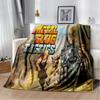 Classic Retro Game Metal Slug Gamer Soft Plush Blanket,Flannel Blanket Throw Blanket for Living Room Bedroom Bed Sofa Picnic Kid