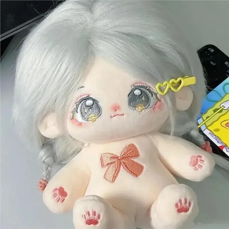 20 см подлинная кукла Kawaii Idol Star плюшевая мягкая аниме-фигурка нарядная косплей хлопковые детские плюшевые игрушки коллекция фанатов подарок