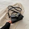 Niche Trendy Small Square Bag Women's New Retro and Fashionable Crossbody Bag Casual Simple Shoulder Bag Women's Bag