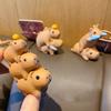 Cute Capybara Keychain Resin Doll Keyring Hanging Backpack Pendant Gifts