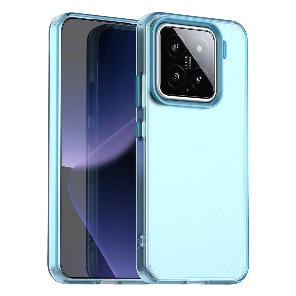 Матовый чехол для Xiaomi 15 Чехол Xiaomi 15 Pro Funda Shell Coque Матовый Полупрозрачный ПК Конфетный цвет Задний бампер для Xiaomi Mi 15