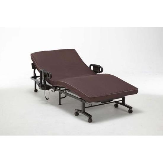 Кровать Atex Электрическая Раскладная Кровать с Наклоном Низкоэластичный Уретановый Матрас 105x203x59см AX-BE735