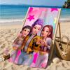 K-pop Demon Hunter Adventure Beach Towel, Quick-drying, Easy to Care for, Suitable for Both Fitness and Beach Vacations,Sports Essential