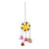 Parrot Bell Toy Bite Resistant Plastic Bird Hanging Bell Toys Anxiety Reduction Cage Toys for