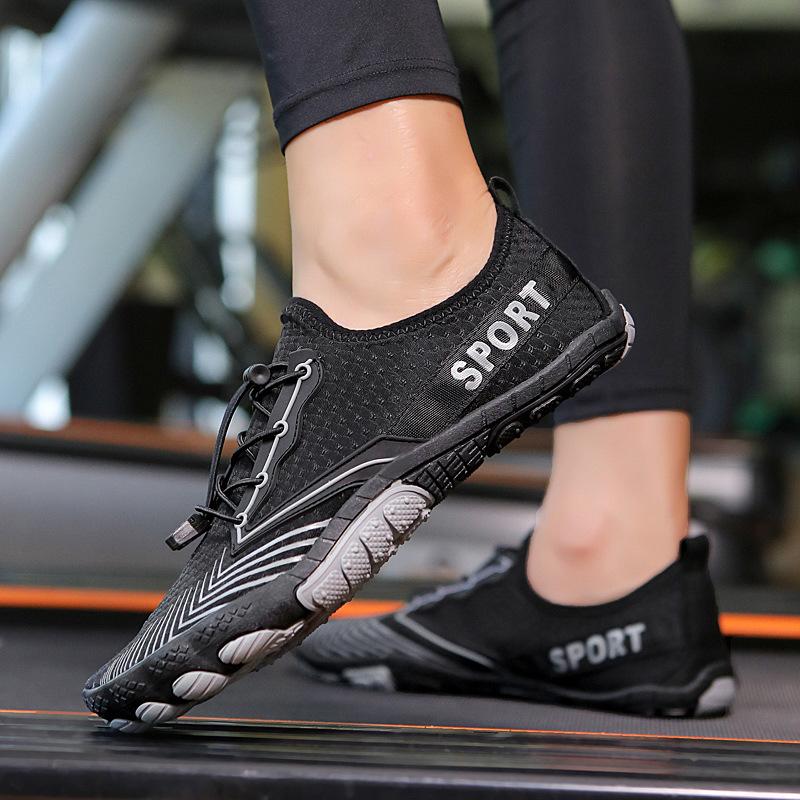 Outdoor creek shoes five-finger shoes couple rafting surfing diving beach wading shoes sports fitness yoga shoes