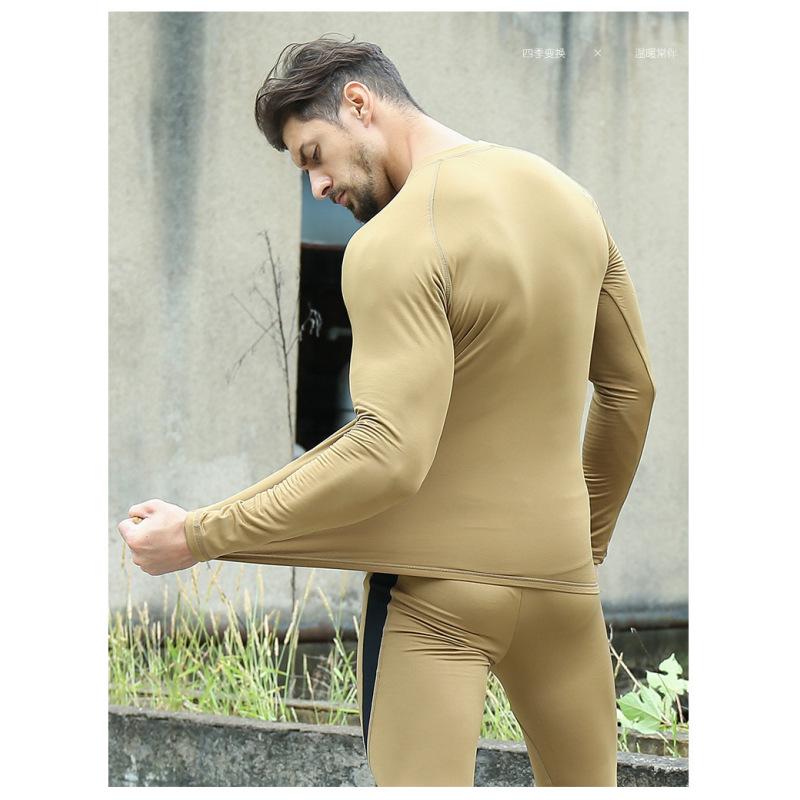 Outdoor Sports Thermal Underwear Set Of Fall Pants Padded Fall Clothing