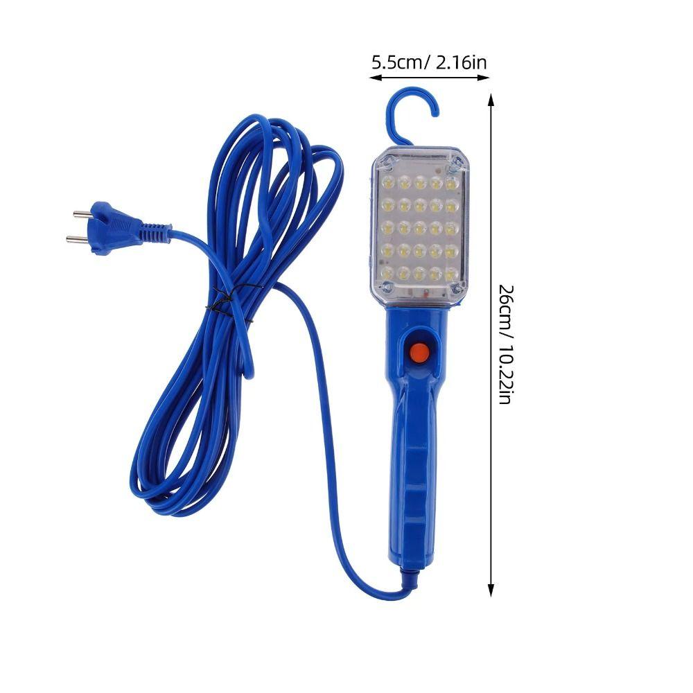 Magnet Portable Workshop Flashlight 220V Garage Work Light Handheld Repair Lamp Car Repair