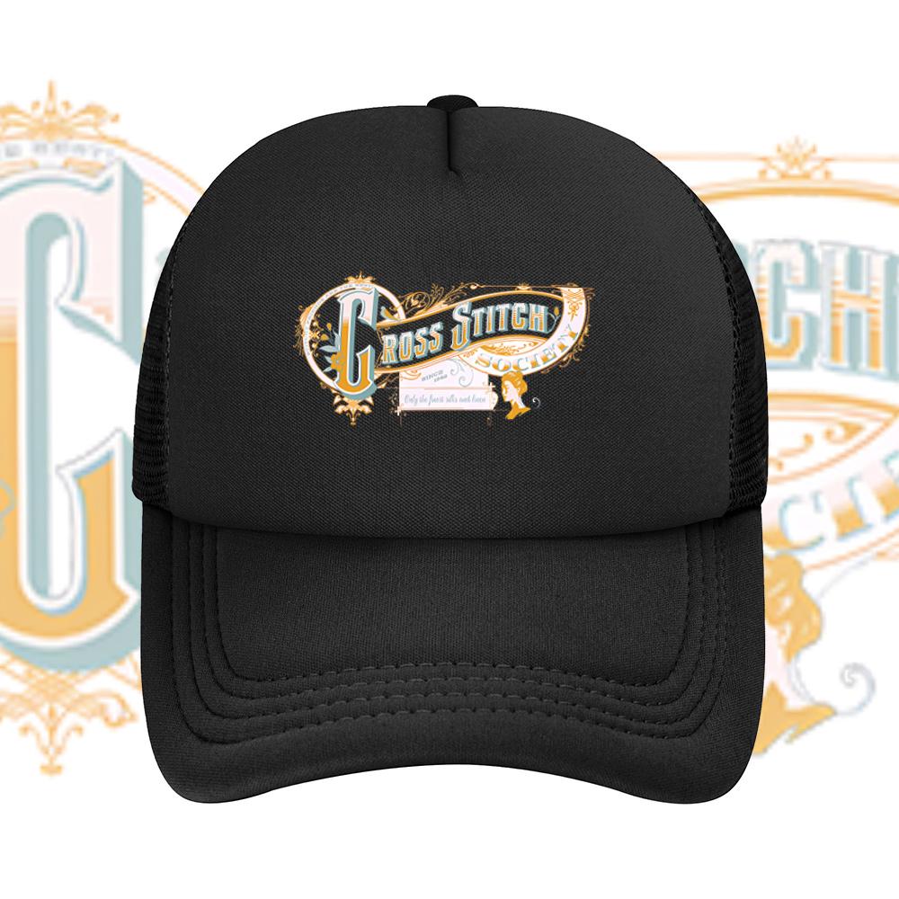 Vintage art design ornate stitch work Baseball Cap Anime Graphic Hats Adult Unisex Women Sports Outdoor