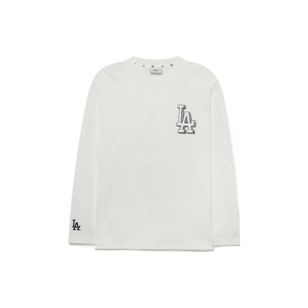 New MLB T Shirts Unisex White 3ATSB0334-07WHS
