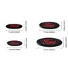 New 2026 Car Sticker Car Front Grille Emblem Rear trunk Logo Badge Sticker Accessories For Ford Focus mk2 mk3 Fiesta mk7 Ranger