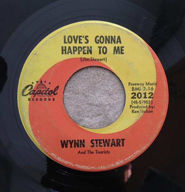 7-дюймовая пластинка WYNN STEWART & THE TOURISTS - Love's Gonna Happen To Me 2012 Capitol Records 1967 США Фолк Б/У