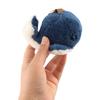 Plush Key Chain Whale Car Keychain Furry Wool Whale Keyring Furry Dolphin Keychain Men Women