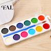 Creative Craft Materials Watercolor Paint Set, Portable Washable Solid Palette, Bright Outdoor Sketching Colors Pigment Kit, for Kids And