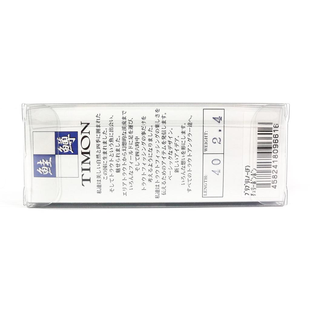 Jackall Плавающая приманка Timon Buri Buri Minnow F 40 мм Kami Red Glow (6623)