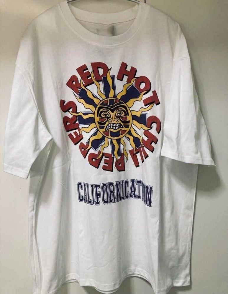Red Hot Chili Peppers TShirt CALIFORNICATIO<wbr/>N White Classic Unisex S-5XL Unisex T-Shirt