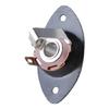 Electric Guitar Jack Output Jackplate Indented Curved Output Socket With Screws