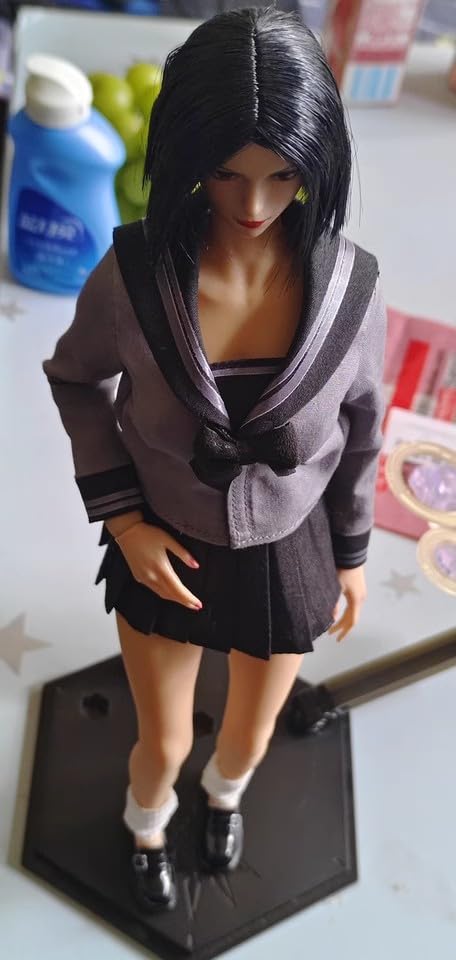 Toy Hobby Accessories for Figures Compatible with TBLeague Body GS Pure Style High School Girl JK Sailor Uniform Shot Mini Skirt Version Shoes and