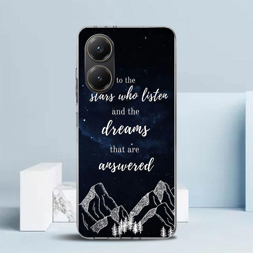 Чехол для телефона A Court of Mist Fury Sarah J Maas Для Xiaomi Poco F7 Ultra X5 X6 X7 Pro M7 Redmi 15C 15 13C 13 12C 12 10C 10 10A 9 9C