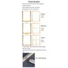 DIY Aluminum Alloy Picture Frame for Canvas Oil Painting - Metal Artwork Decorative Frame for Creative Home Decor