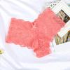 Women's Sexy Lace Panties Cheeky V Waist Hipster Bikini Underwear Floral Lace Low Waist Boyshorts Briefs
