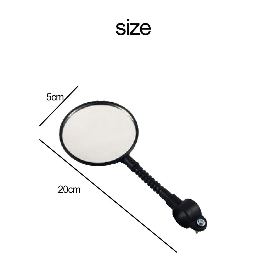 Регулируемое велосипедное безопасное зеркало заднего вида для езды на велосипеде с отражателем, аксессуары для зимнего лагеря на открытом воздухе