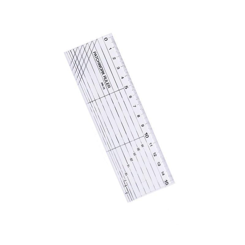 Quilting Template Acrylic Quilting Ruler for Cutting Fabric Paper DIY Hand Stitching Cutting Cushion Ruler Sewing and Crafts